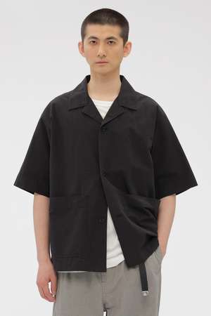 マーガレット・ハウエル メン/MARGARET HOWELL MENの【予約販売】SANDED COTTON LINEN SHIRT(110400/110402)