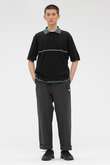 HIGHDENSE COTTON PLAINWEAVE TROUSERS