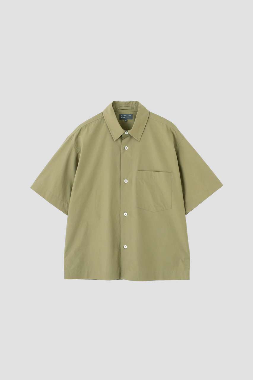 マーガレット・ハウエル メン/MARGARET HOWELL MENのEGYPTIAN COTTON PLAINWEAVE SHIRT(ベージュ/5796150220)