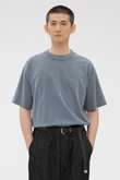 FADED ROUGH COTTON JERSEY TOP