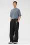 FADED ROUGH COTTON JERSEY TOP マーガレット・ハウエル メン/MARGARET HOWELL MEN