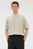 FADED ROUGH COTTON JERSEY TOP