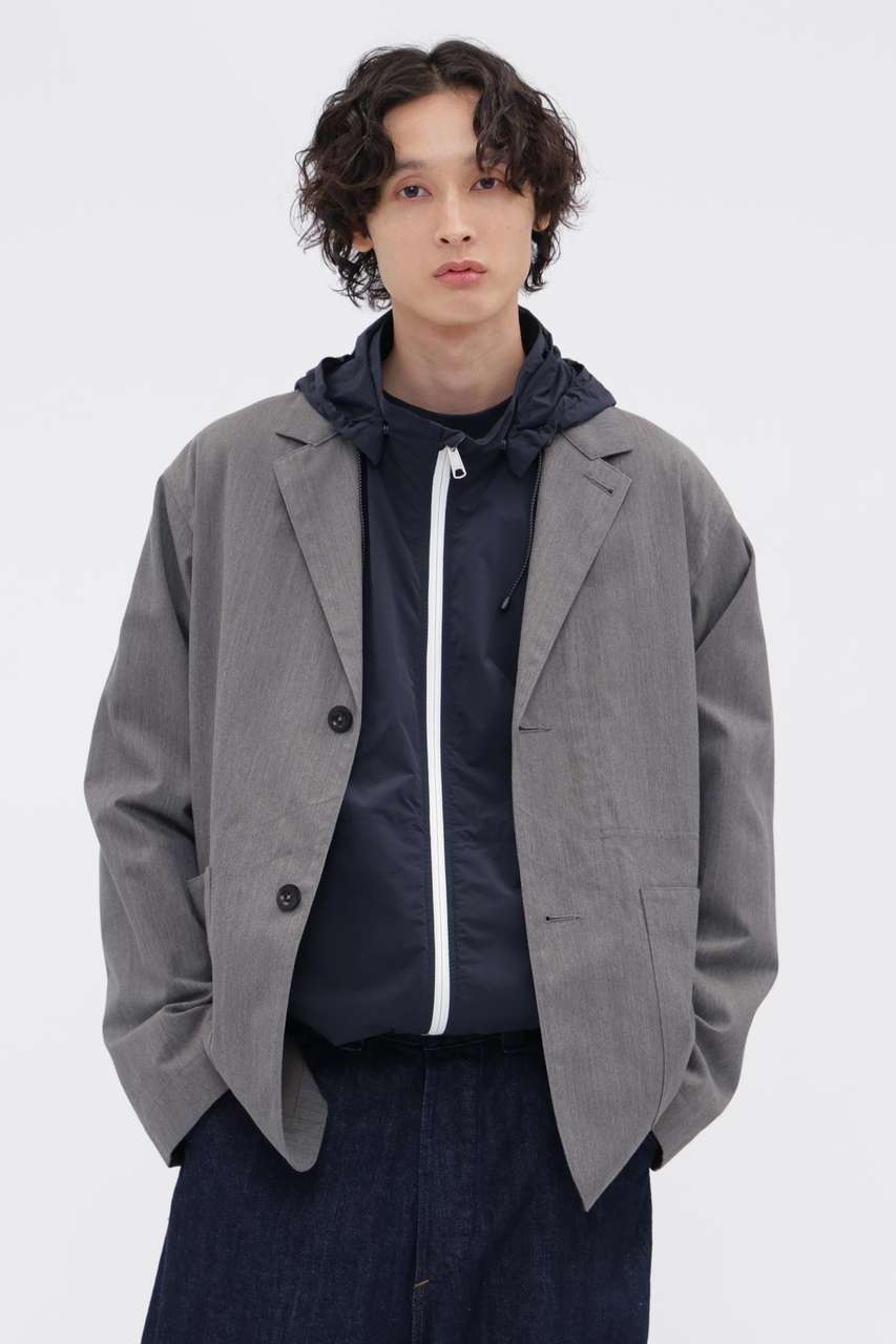 マーガレット・ハウエル メン/MARGARET HOWELL MENの【予約販売】WOOL COTTON TWILL JACKET(グレー/5966220200)