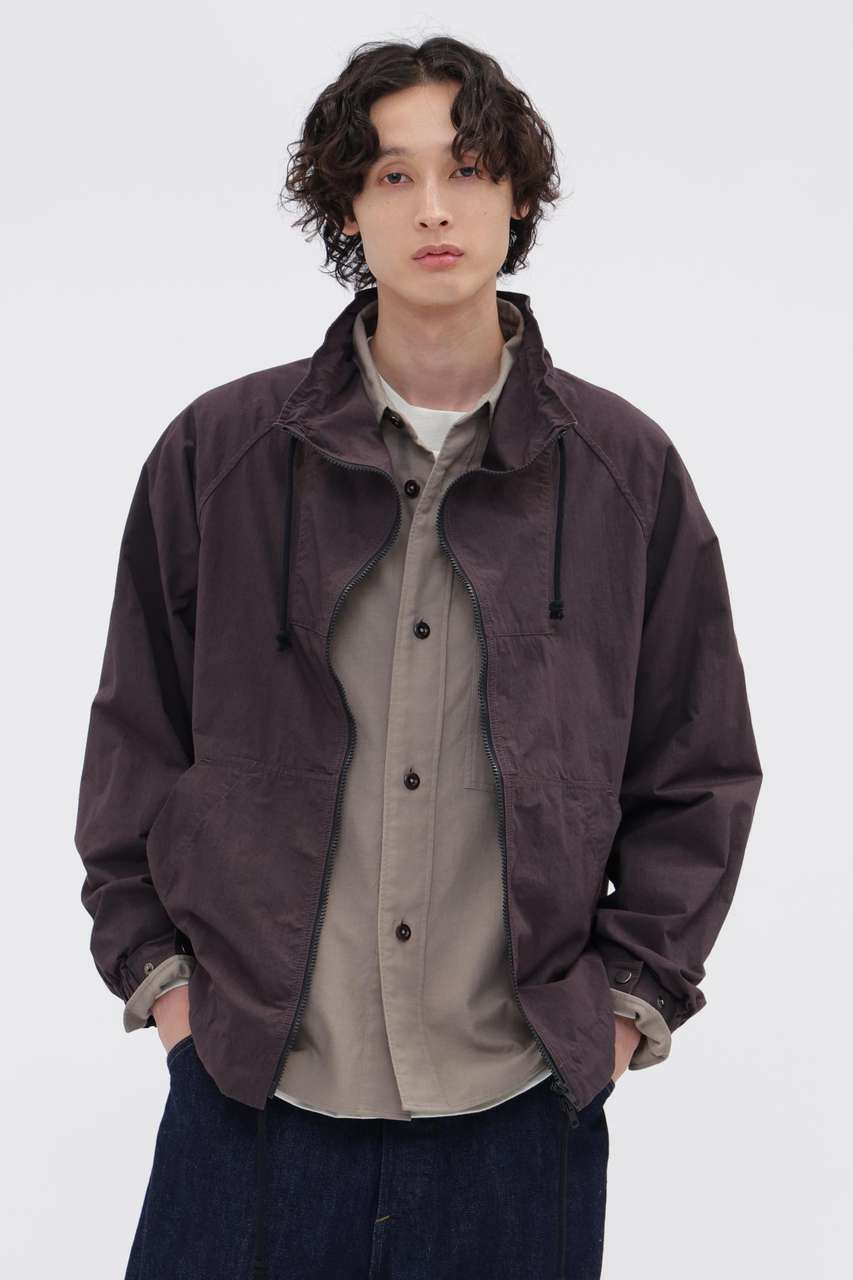 マーガレット・ハウエル メン/MARGARET HOWELL MENの【予約販売】COTTON NYLON PLAINWEAVE BLOUSON(グレー/5966225202)