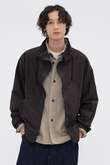COTTON NYLON PLAINWEAVE BLOUSON