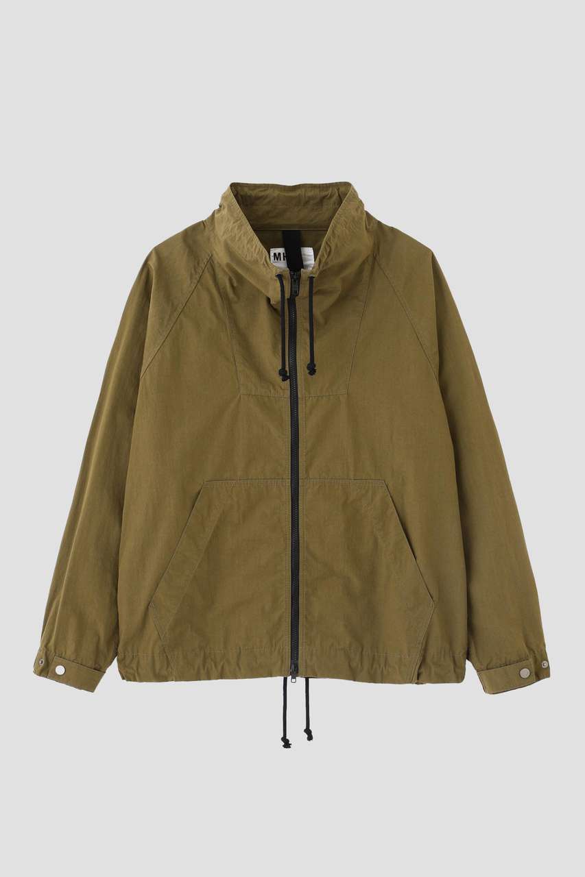 マーガレット・ハウエル メン/MARGARET HOWELL MENの【予約販売】COTTON NYLON PLAINWEAVE BLOUSON(カーキ/5966225202)