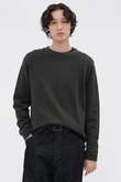 TEXTURED COTTON STRIPE TOP