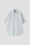MELANGE COTTON POPLIN SHIRT マーガレット・ハウエル メン/MARGARET HOWELL MEN