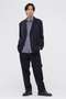 【予約販売】WORSTED WOOL COTTON JACKET マーガレット・ハウエル メン/MARGARET HOWELL MEN