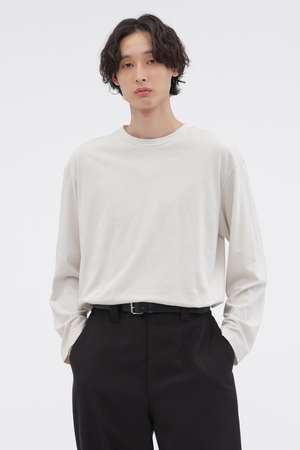 マーガレット・ハウエル メン/MARGARET HOWELL MENの【予約販売】PLAIN COTTON JERSEY TOP(110100/110103)