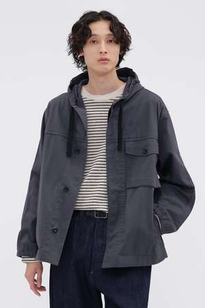 マーガレット・ハウエル メン/MARGARET HOWELL MENの【予約販売】UTILITY COTTON NYLON TWILL BLOUSON(110800/110802)