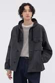 COTTON NYLON TWILL BLOUSON