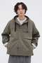 【予約販売】UTILITY COTTON NYLON TWILL BLOUSON マーガレット・ハウエル メン/MARGARET HOWELL MEN カーキ