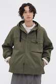 COTTON NYLON TWILL BLOUSON
