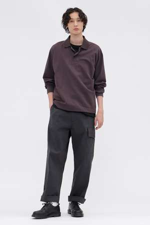マーガレット・ハウエル メン/MARGARET HOWELL MENのCOTTON NYLON TWILL TROUSERS(110600/110601)