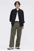 COTTON NYLON TWILL TROUSERS