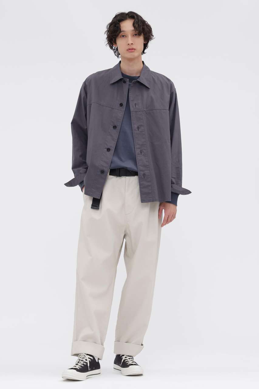 マーガレット・ハウエル メン/MARGARET HOWELL MENの【予約販売】JAPANESE DENSE COTTON TROUSERS(ベージュ/5966240207)