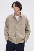 FINE COTTON WOOL TWILL SHIRT