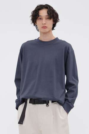 マーガレット・ハウエル メン/MARGARET HOWELL MENの【予約販売】MATTE COTTON JERSEY TOP(110100/110103)