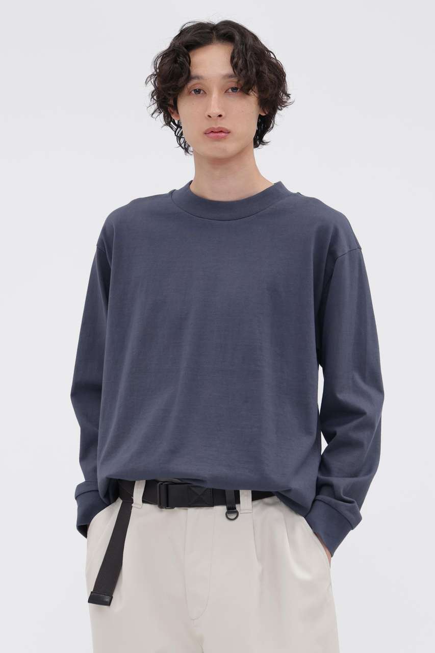 マーガレット・ハウエル メン/MARGARET HOWELL MENの【予約販売】MATTE COTTON JERSEY TOP(グレー/5966266205)