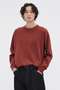 【予約販売】MATTE COTTON JERSEY TOP マーガレット・ハウエル メン/MARGARET HOWELL MEN レッド