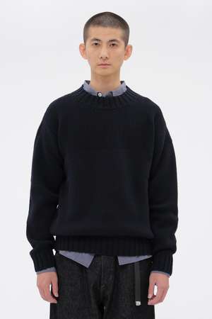 マーガレット・ハウエル メン/MARGARET HOWELL MENの【予約販売】SOFT WOOL KNITWEAR(110300/110301)