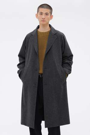 マーガレット・ハウエル メン/MARGARET HOWELL MENの【予約販売】LIGHT FLANNEL COAT(110900/110903)
