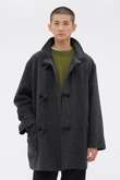 BASIC WOOL MELTON COAT