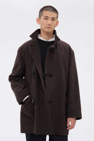 マーガレット・ハウエル メン/MARGARET HOWELL MENのBASIC WOOL MELTON COAT(110900/110902)
