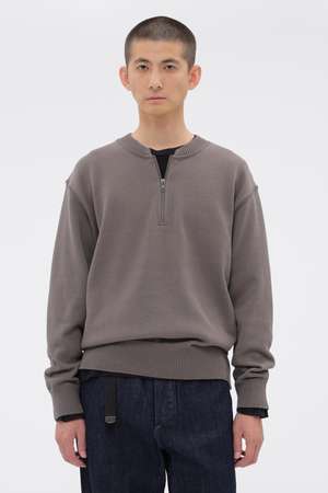 マーガレット・ハウエル メン/MARGARET HOWELL MENの【予約販売】DENSE ECO PLATED COTTON KNITWEAR(110300/110301)