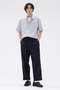【予約販売】HIGHDENSE COTTON PLAINWEAVE TROUSERS マーガレット・ハウエル メン/MARGARET HOWELL MEN ネイビー