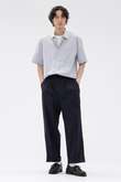 HIGHDENSE COTTON PLAINWEAVE TROUSERS