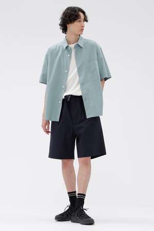 マーガレット・ハウエル メン/MARGARET HOWELL MENの【予約販売】HIGHDENSE COTTON PLAINWEAVE TROUSERS(110600/110603)