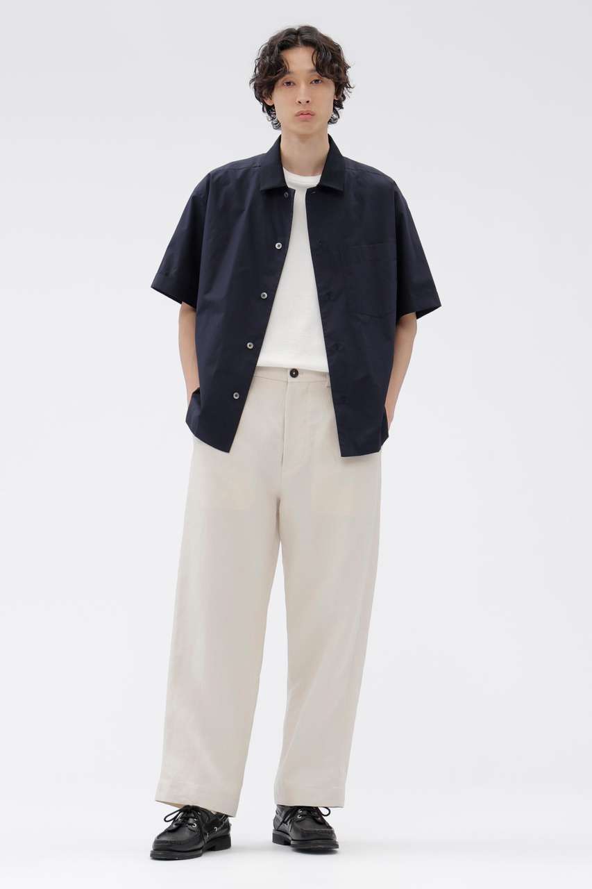 マーガレット・ハウエル メン/MARGARET HOWELL MENの【予約販売】LINEN CANVAS TROUSERS(ホワイト/5796140253)