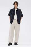 LINEN CANVAS TROUSERS
