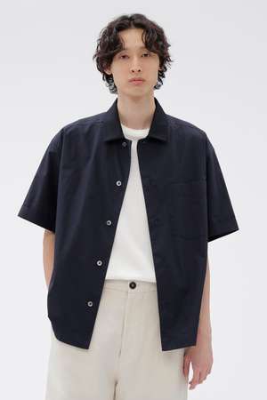 マーガレット・ハウエル メン/MARGARET HOWELL MENの【予約販売】HIGHDENSE COTTON PLAINWEAVE SHIRT(110400/110402)