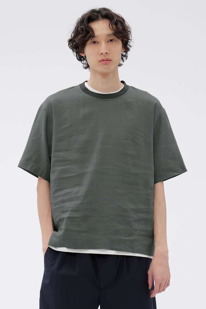 マーガレット・ハウエル メン/MARGARET HOWELL MENの【予約販売】LIGHTWEIGHT LINEN SHIRT(グレー/5796150252)