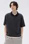 【予約販売】COTTON PIQUE TOP マーガレット・ハウエル メン/MARGARET HOWELL MEN グレー