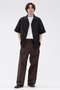 【予約販売】LIGHTWEIGHT COTTON NYLON TWILL TROUSERS マーガレット・ハウエル メン/MARGARET HOWELL MEN ワイン