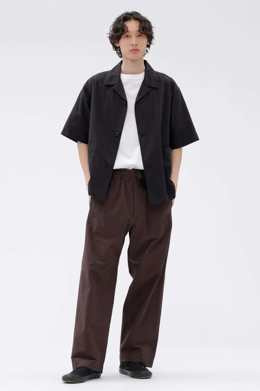 マーガレット・ハウエル メン/MARGARET HOWELL MENの【予約販売】LIGHTWEIGHT COTTON NYLON TWILL TROUSERS(ワイン/5966140550)