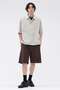 【予約販売】LIGHTWEIGHT COTTON NYLON TWILL TROUSERS マーガレット・ハウエル メン/MARGARET HOWELL MEN ワイン