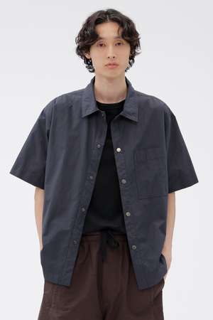 マーガレット・ハウエル メン/MARGARET HOWELL MENの【予約販売】COTTON NYLON VOILE POPLIN SHIRT(110400/110402)