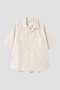 【予約販売】HIGHCOUNT TOP DYED COTTON SHIRT マーガレット・ハウエル メン/MARGARET HOWELL MEN