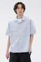 【予約販売】HIGHCOUNT TOP DYED COTTON SHIRT マーガレット・ハウエル メン/MARGARET HOWELL MEN ブルー