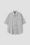 TINY GINGHAM COTTON SHIRT マーガレット・ハウエル メン/MARGARET HOWELL MEN