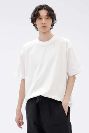 マーガレット・ハウエル メン/MARGARET HOWELL MENの【予約販売】GARMENT DYE COTTON JERSEY TOP(110100/110102)
