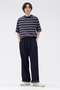 OUTLINE STRIPE JERSEY TOP マーガレット・ハウエル メン/MARGARET HOWELL MEN