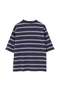 OUTLINE STRIPE JERSEY TOP マーガレット・ハウエル メン/MARGARET HOWELL MEN