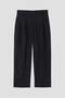 【予約販売】WIDE STRIPE WOOL TROUSERS マーガレット・ハウエル メン/MARGARET HOWELL MEN