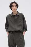 LINEN WOOL SILK PLAINWEAVE SHIRT